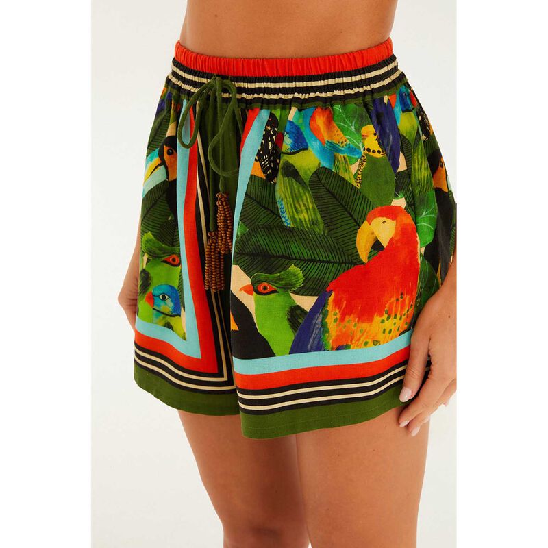 FARM Rio Bird Leaves Shorts image number 2